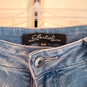 CHARLIE B Light Blue Skinny Jeans